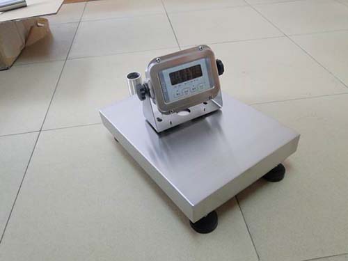 不銹鋼電子臺秤圖