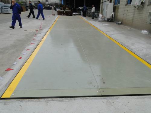 鋼材市場(chǎng)用40噸防爆電子汽車衡  40T汽車衡帶打印